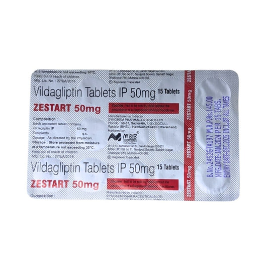 ZESTART 50MG Tab (15's)