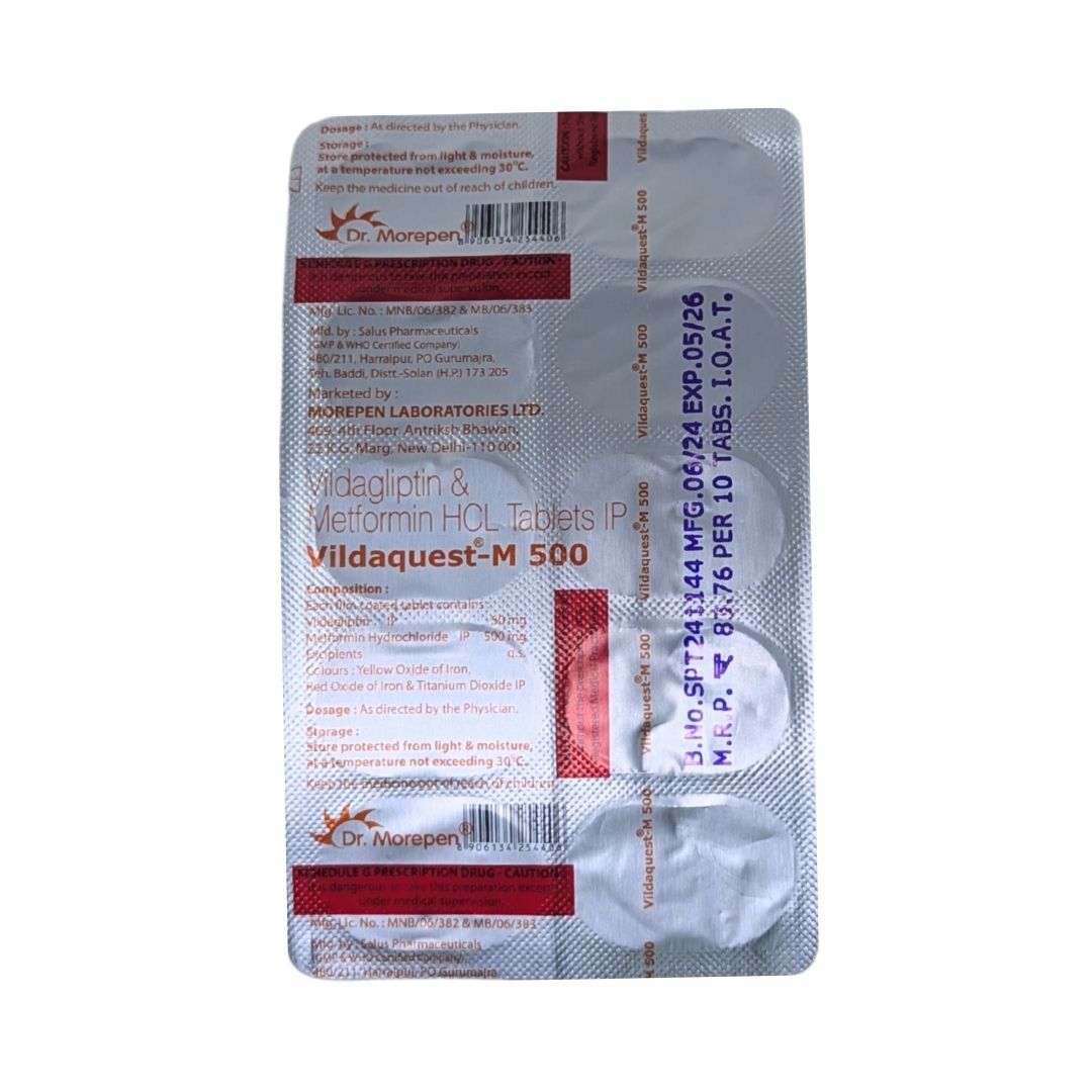 VILDAQUEST M500 Tab (10's)