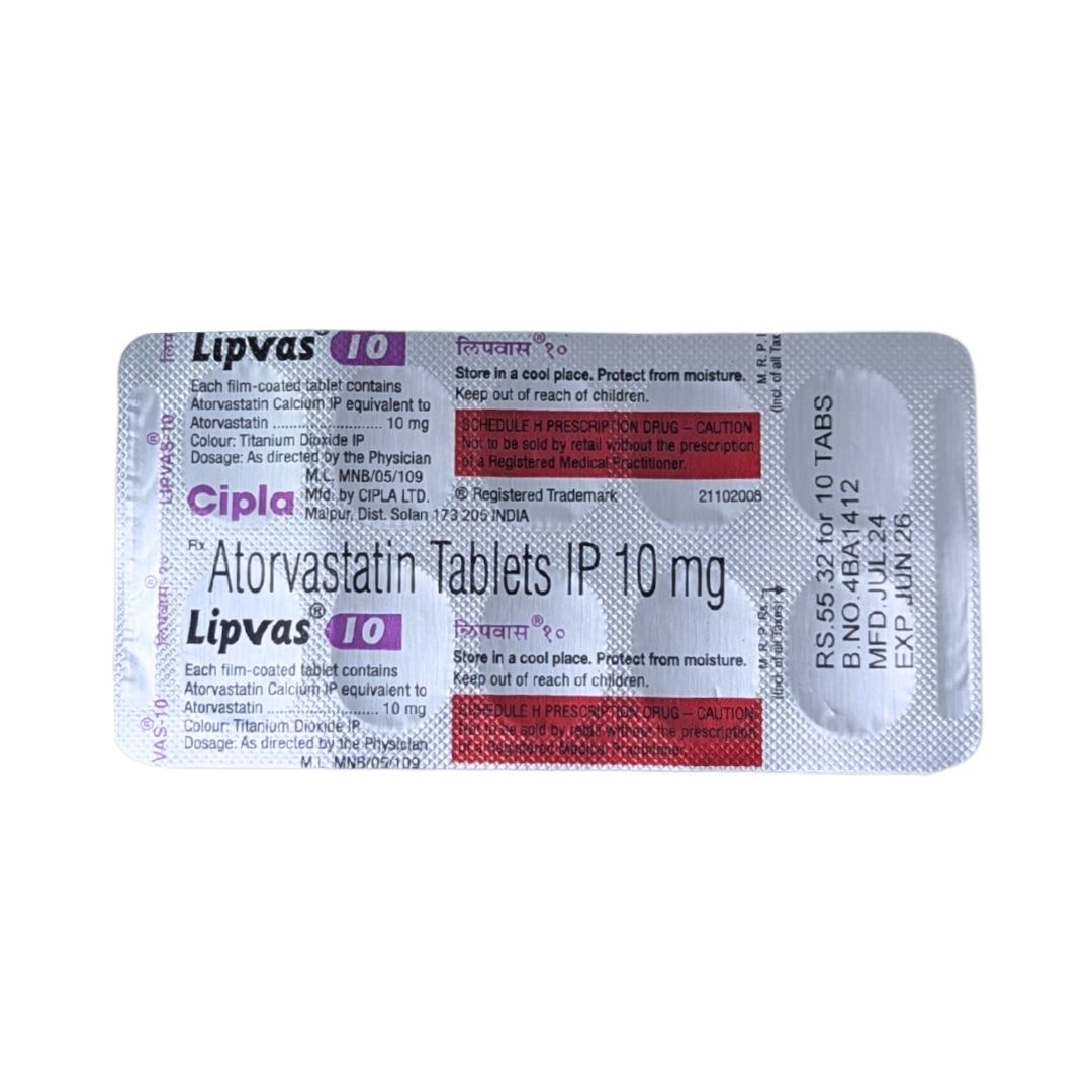 LIPVAS-10MG