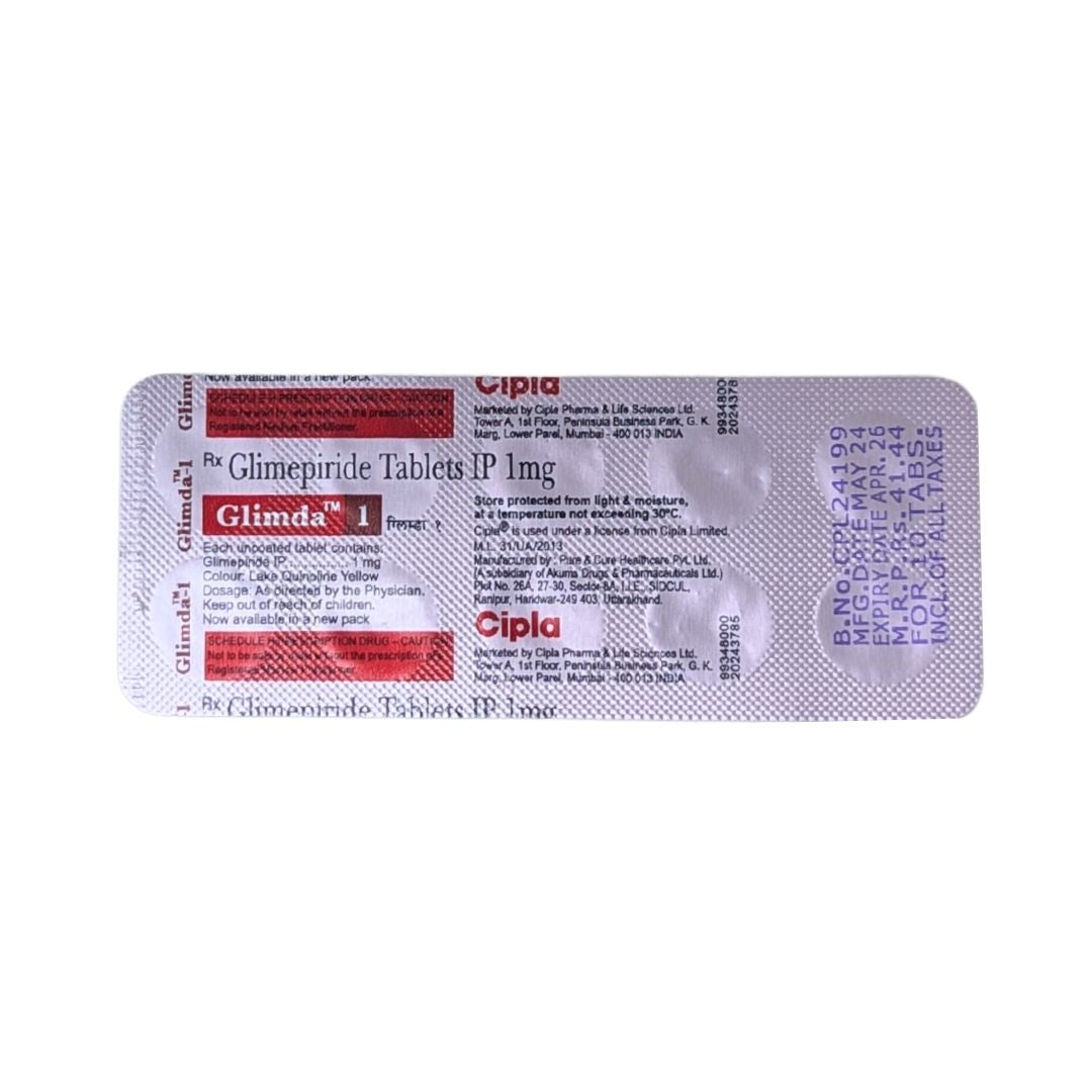 GLIMDA-1MG TAB