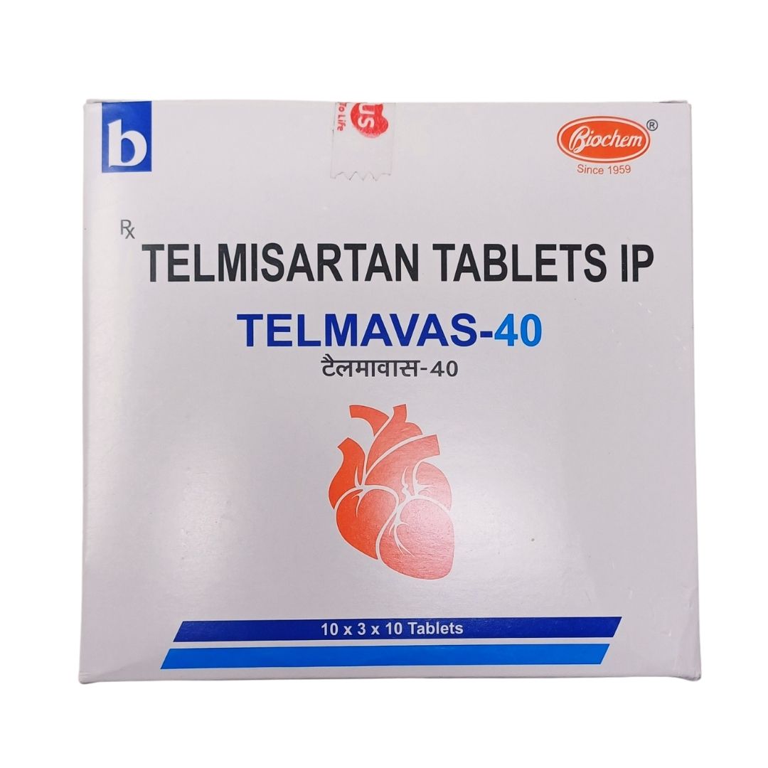 TELMAVAS 40 MG TAB