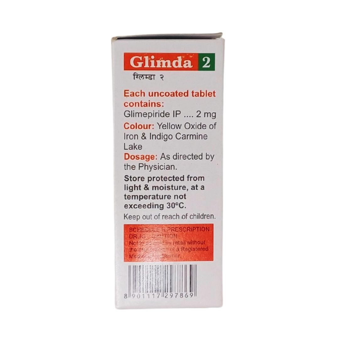 GLIMDA-2MG TAB