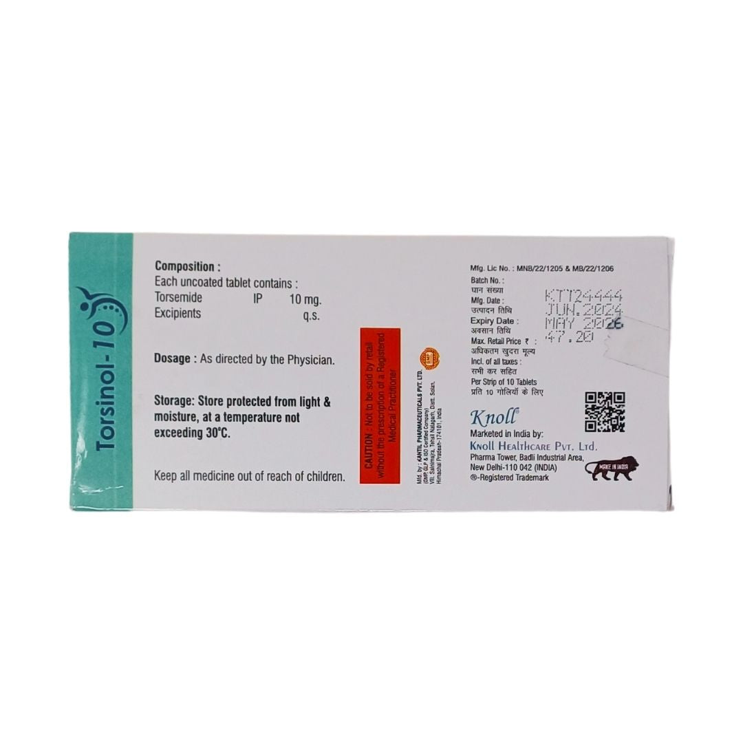 TORSINOL 10MG