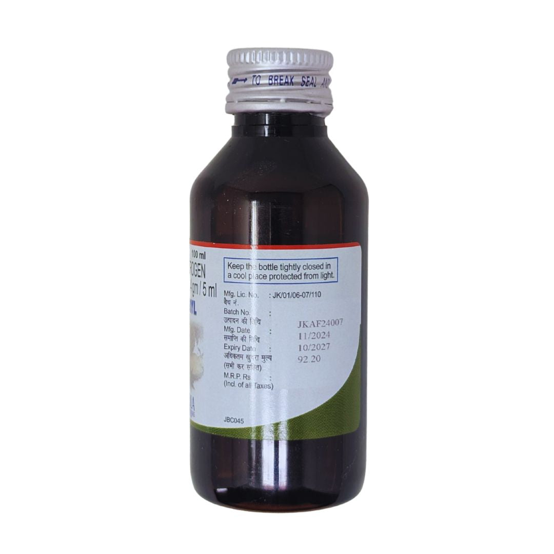 ALKARYL SYP - Bottle of Disodium Hydrogen Citrate 1.4 GM/5ML Syrup for Urine Alkalisation