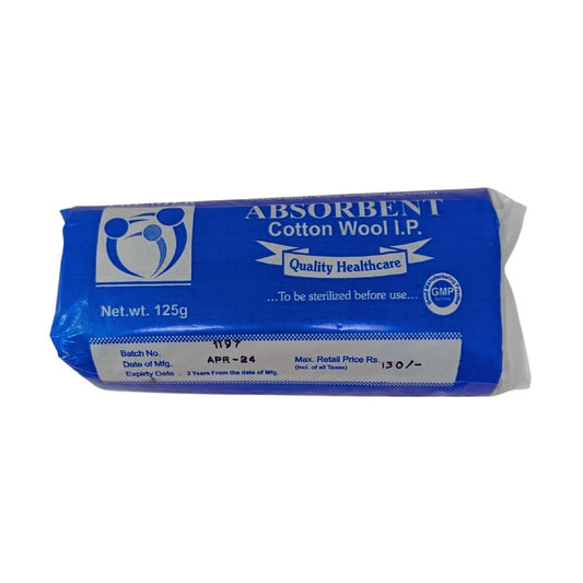 Absorbent Cotton Wool 125 g
