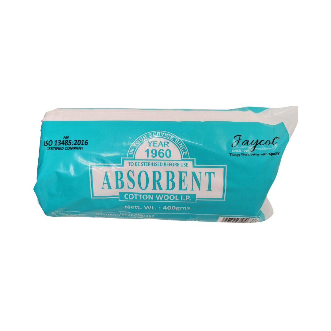 Absorbent Cotton Wool IP 400g