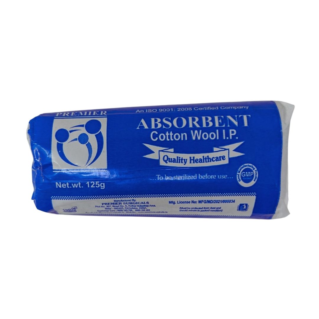 Absorbent Cotton Wool 125 g
