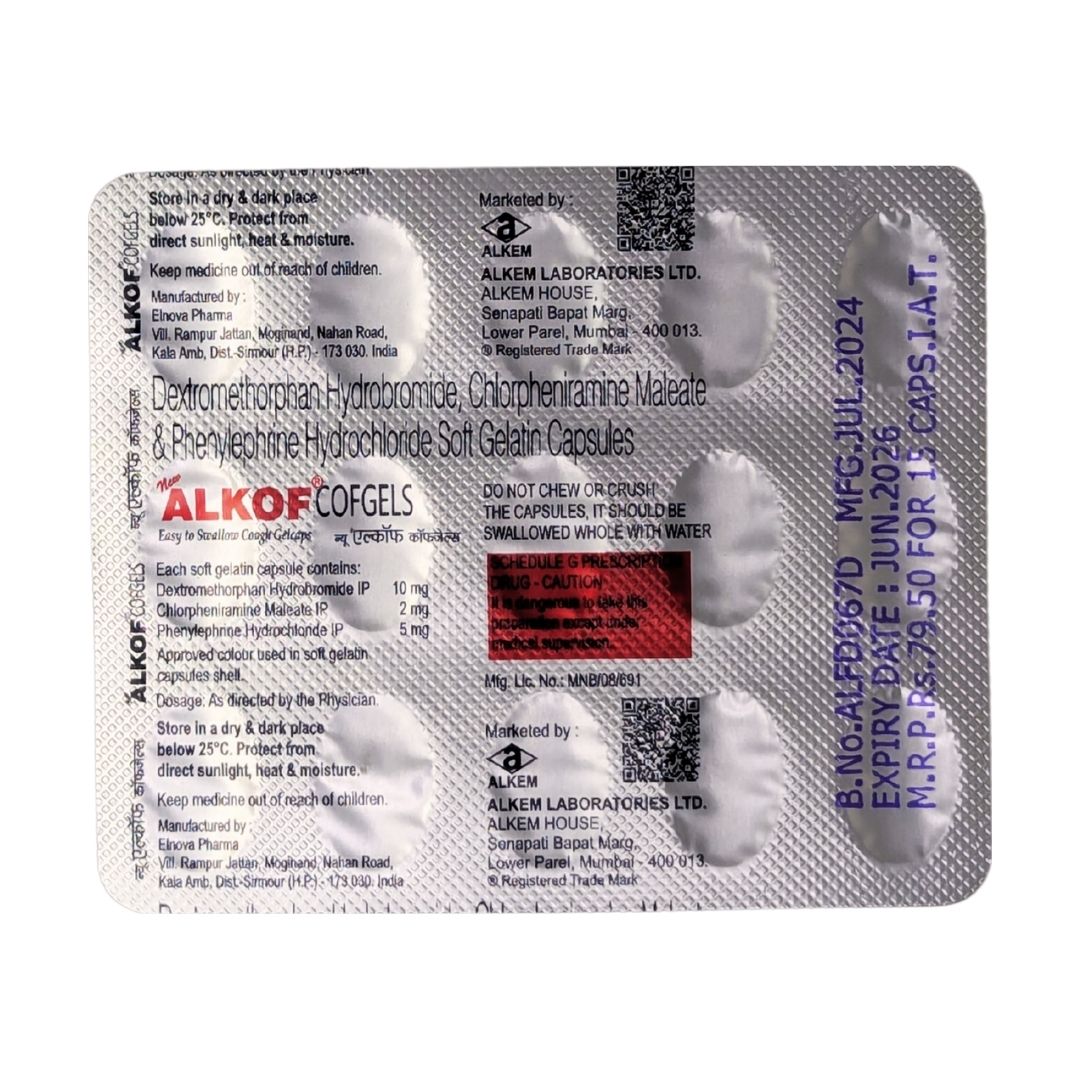 Alkof Cofgels Tab (15's)