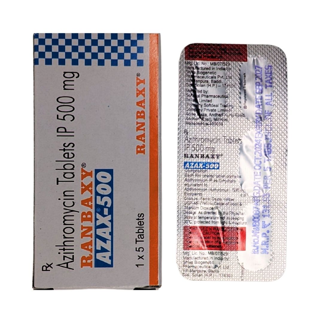 Azax 500 (1*5 Tabs)