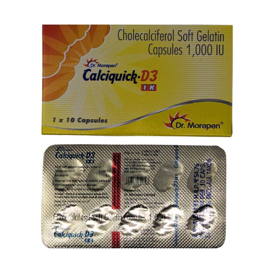 Calciquik D3 60K Caps(4's)