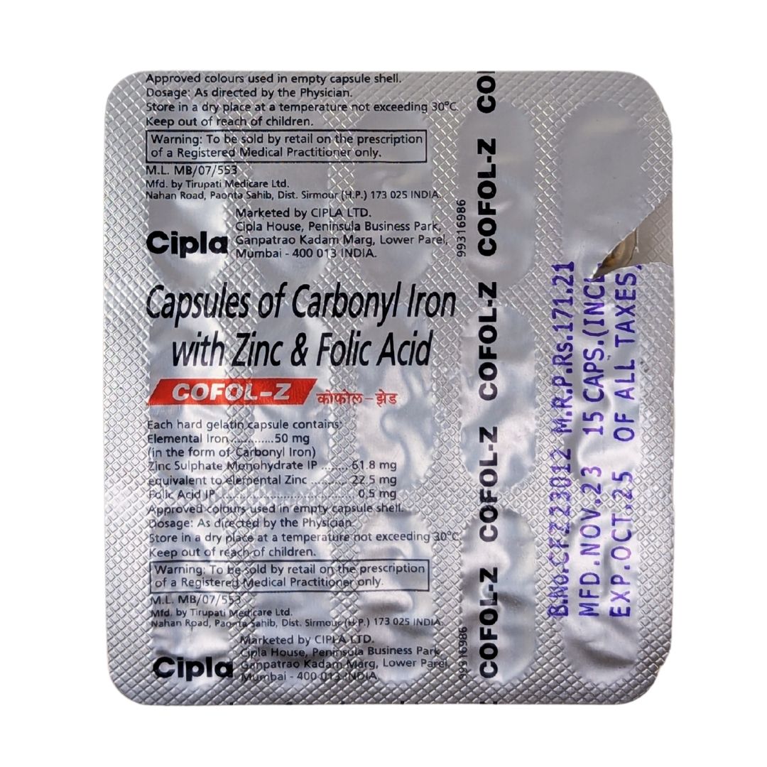COFOL Z CAPS