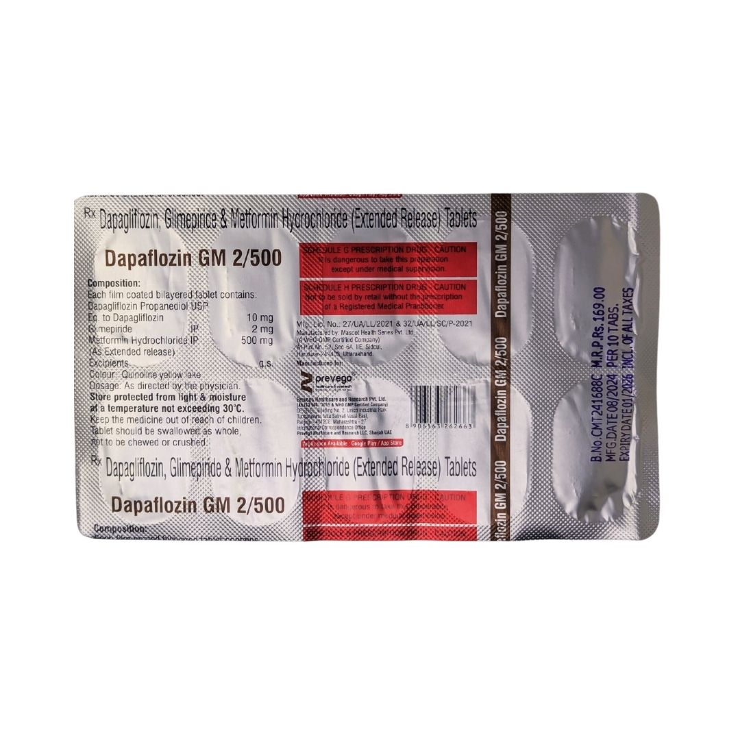 Dapaflozin GM 2_500
