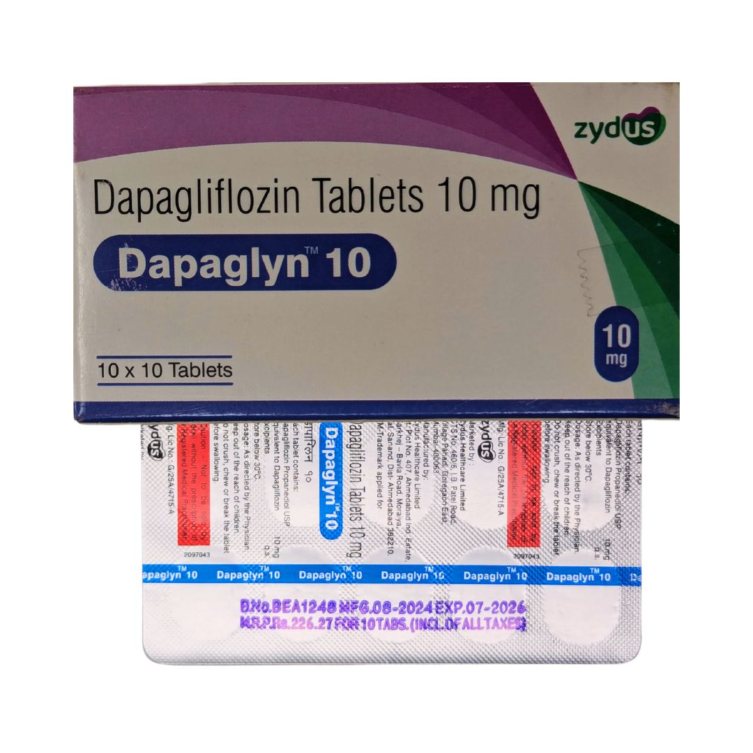 DAPAGLYN 10MG TAB.(10's)