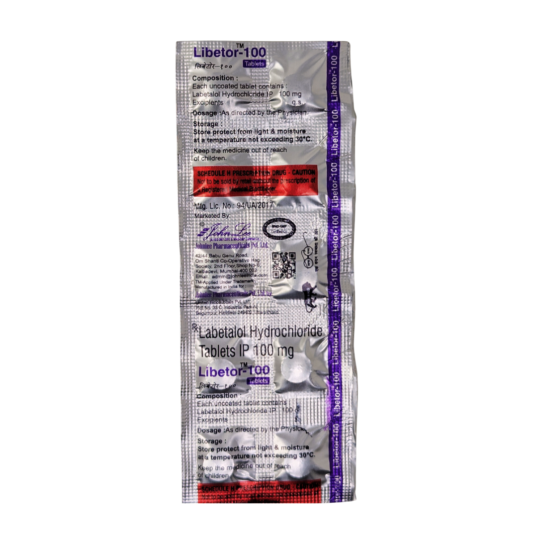 LIBETOR-100MG TAB(10'S)