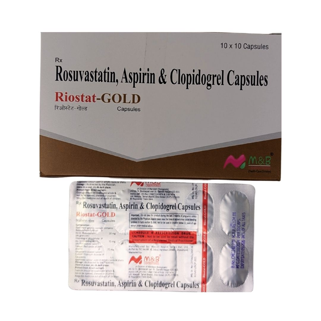 RIOSTAT GOLD 10MG Cap.(10's)
