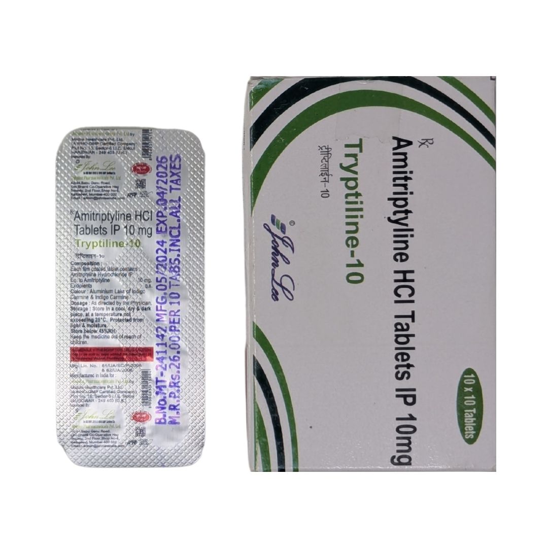 TRYPTILINE-10 MG TAB (10'S)