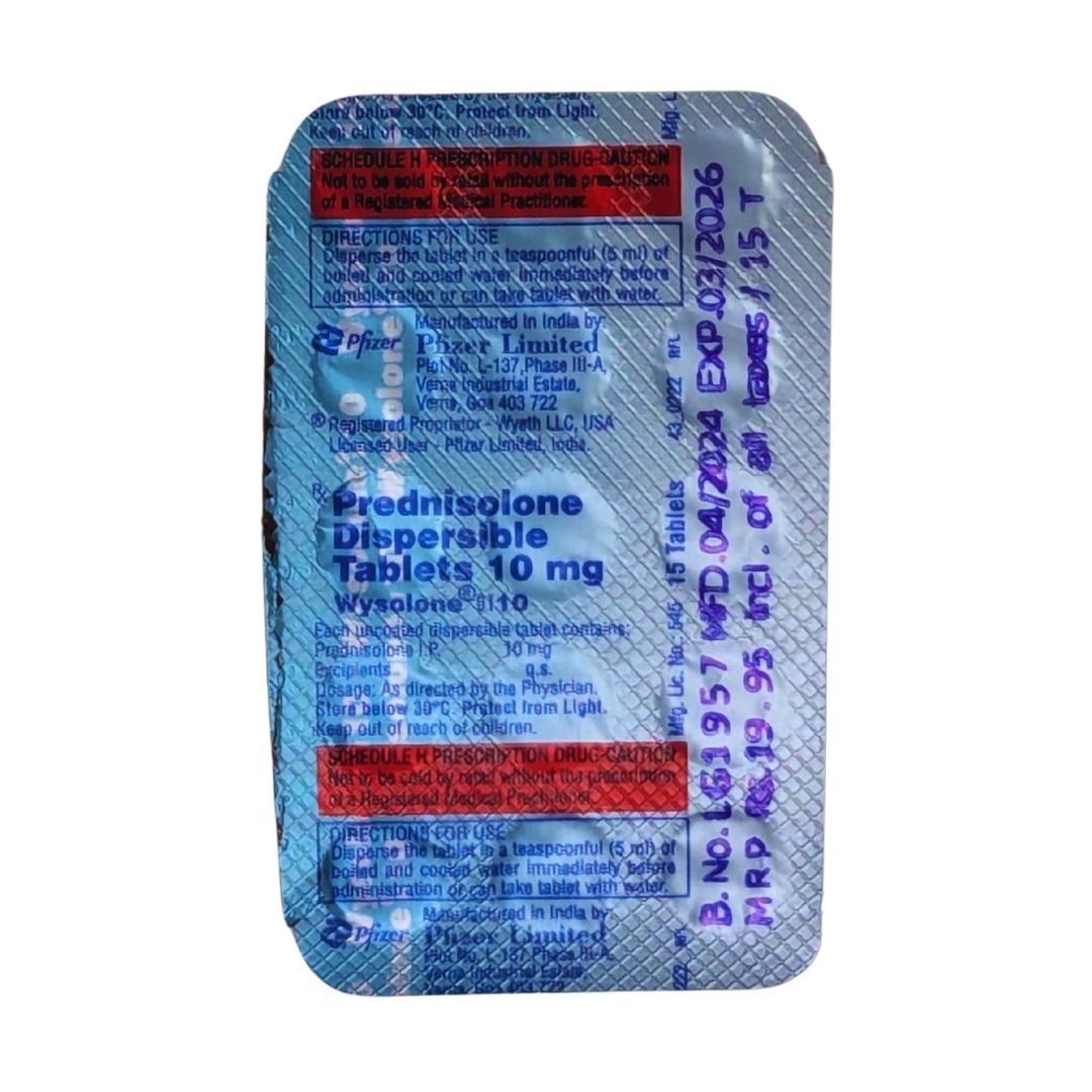 WYSOLONE 10MG Tab (15's)