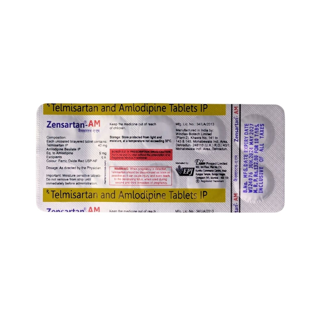 ZENSARTAN AM (15's) Tab