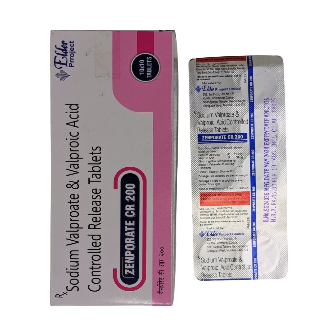 ZENPORATE CR 200 TAB (10's)