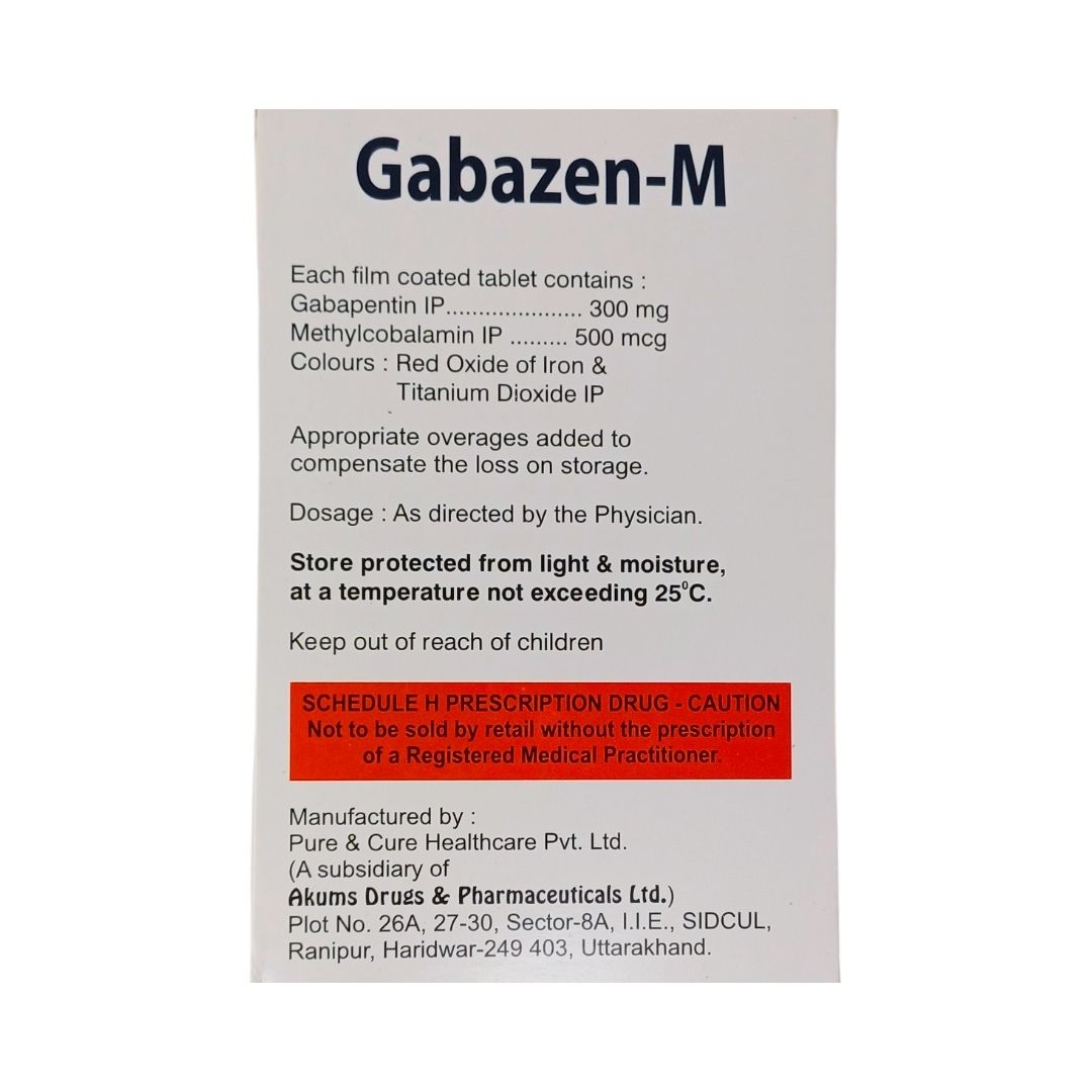 GABAZEN-M TAB