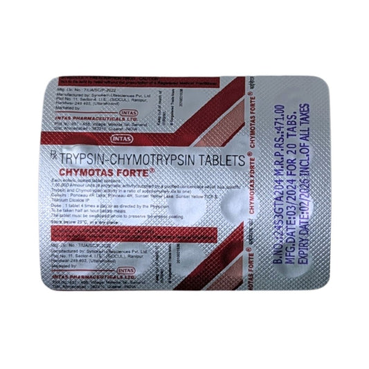 CHYMOTAS FORTE TAB