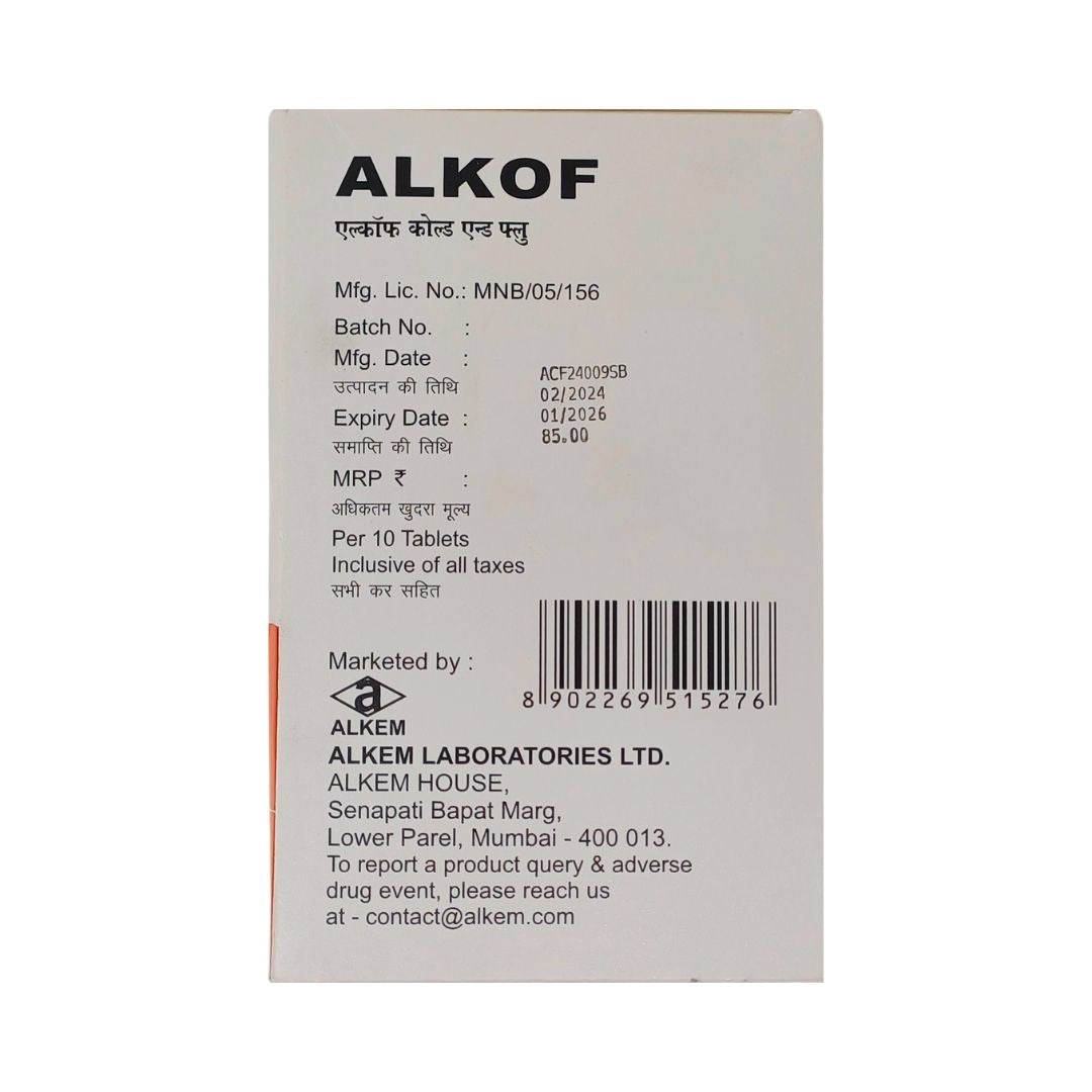Alkof Cold & Flu