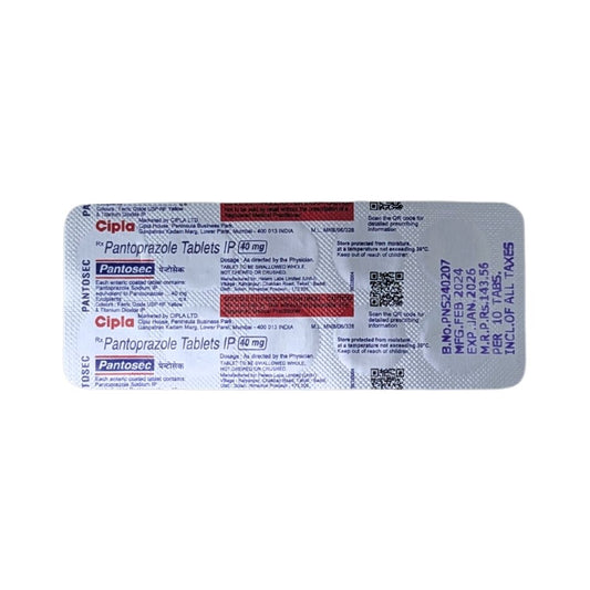PANTOSEC 40MG TAB