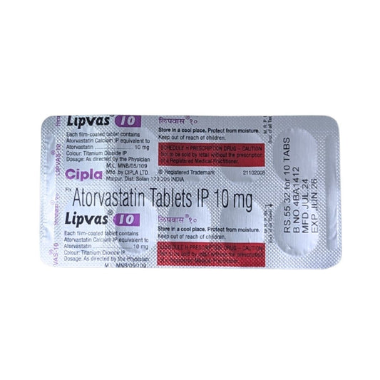 LIPVAS-10MG