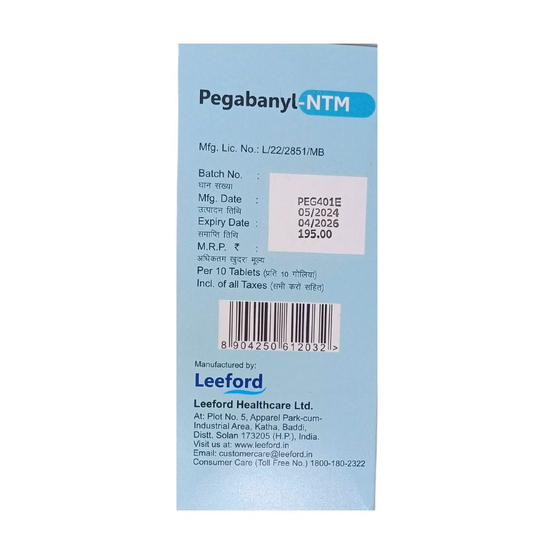 PEGABANYL NTM TAB (10's)