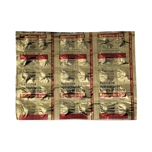 RANTIME 150MG TAB (10's)