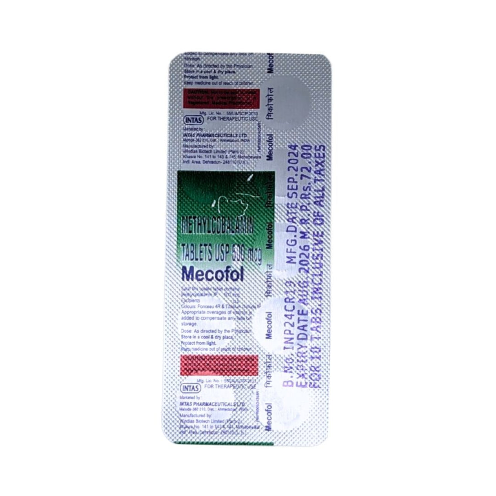 MECOFOL TAB – Bharat Vikas Parishad Charitable Trust