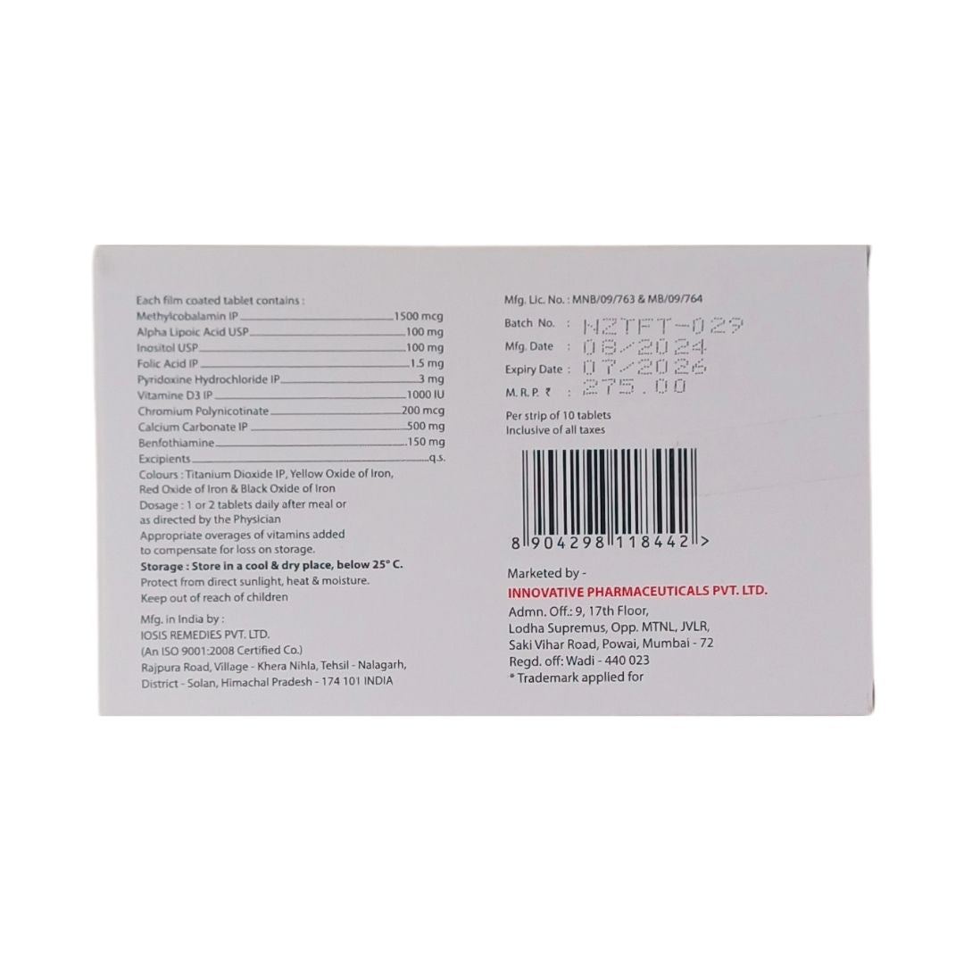 NEUROZEST FORTE TAB (10's)
