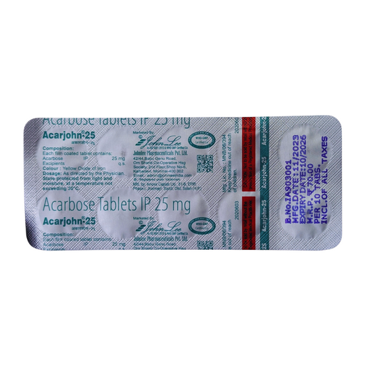ACARJOHN-25 MG TAB(10'S)