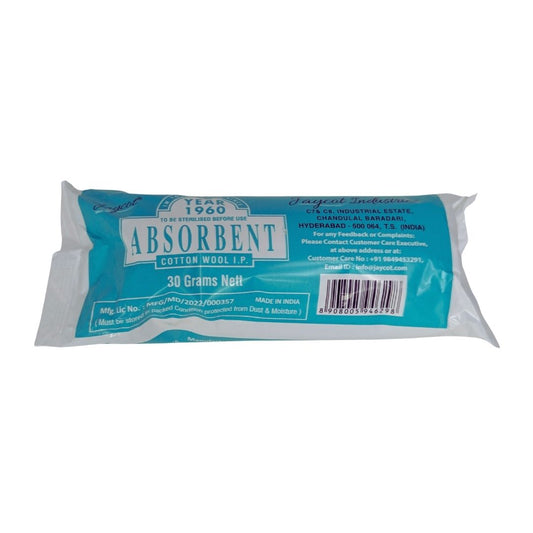 Absorbent Cotton Wool 30 g