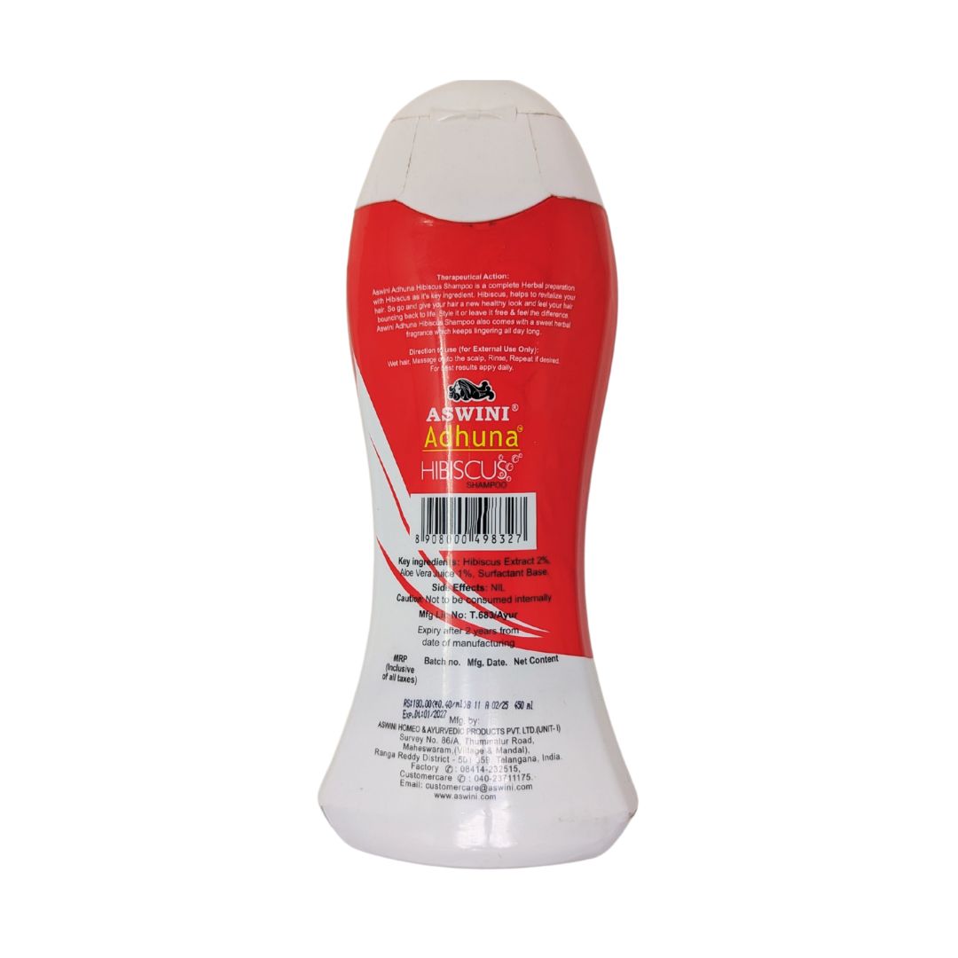 Adhuna Hibiscus Shampoo - 450 ml