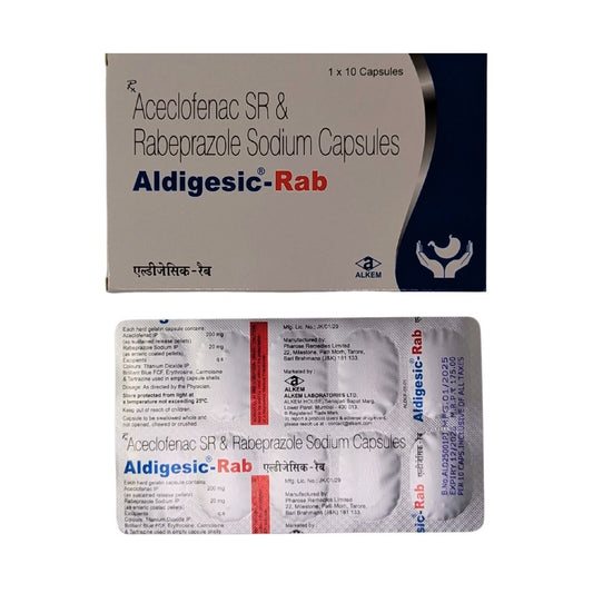 ALDIGESIC-RAB CAP (10'S)