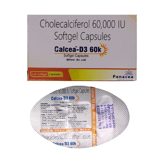 Calcea-D3 60K Cap (4's)