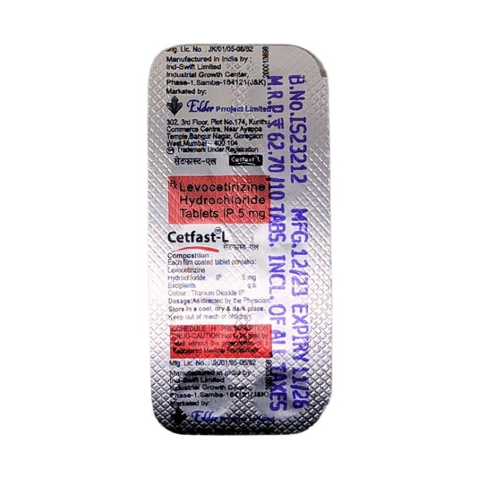 CETFAST-L TAB(10'S)