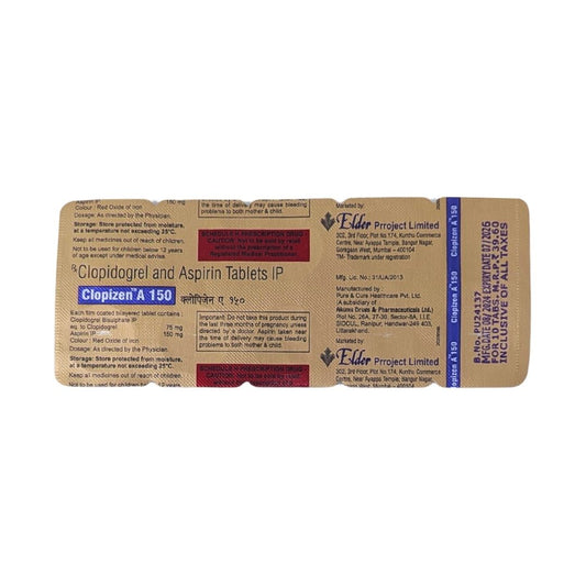 CLOPIZEN A 150 Tab (10's)
