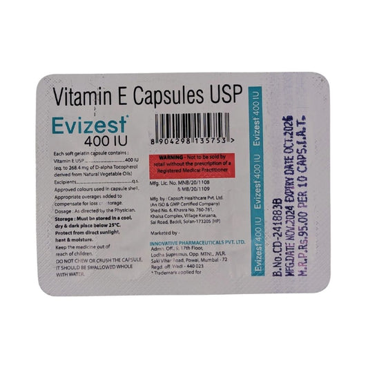 Evizest 400 IU