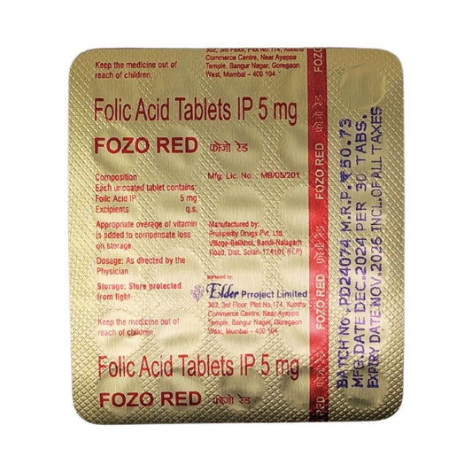Fozo Red 5 mg