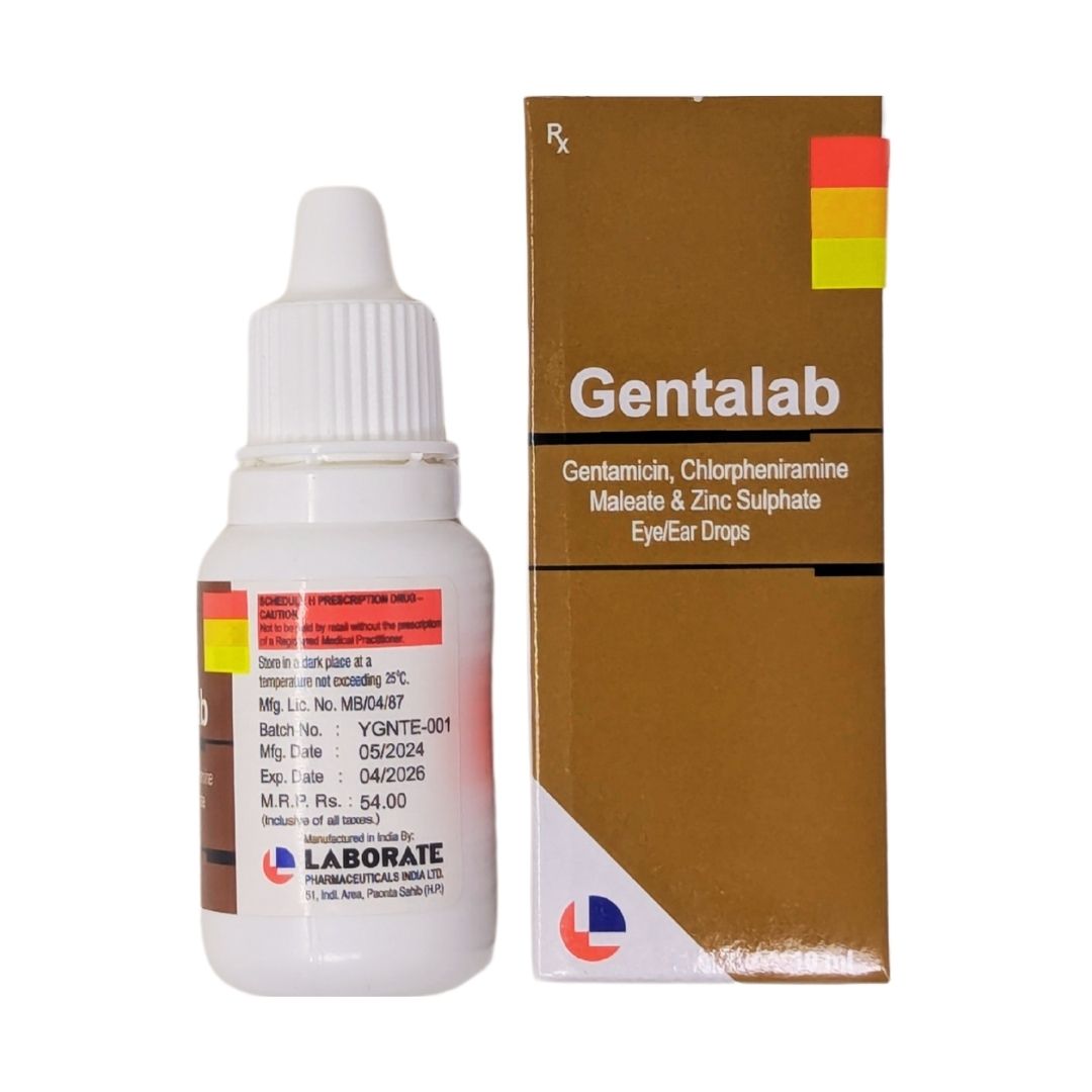 GENTALAB 10ML EYE/EAR DROPS