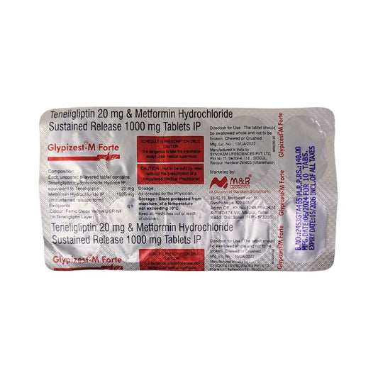 GLYPIZEST M FORTE Tab