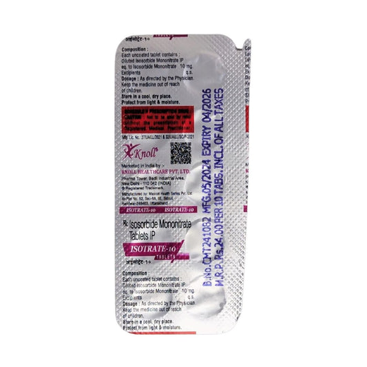 ISOTRATE 10mg TAB