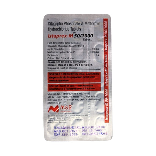 Istaprex-M 50/1000