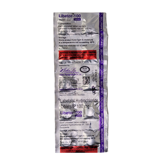 LIBETOR-100MG TAB(10'S)