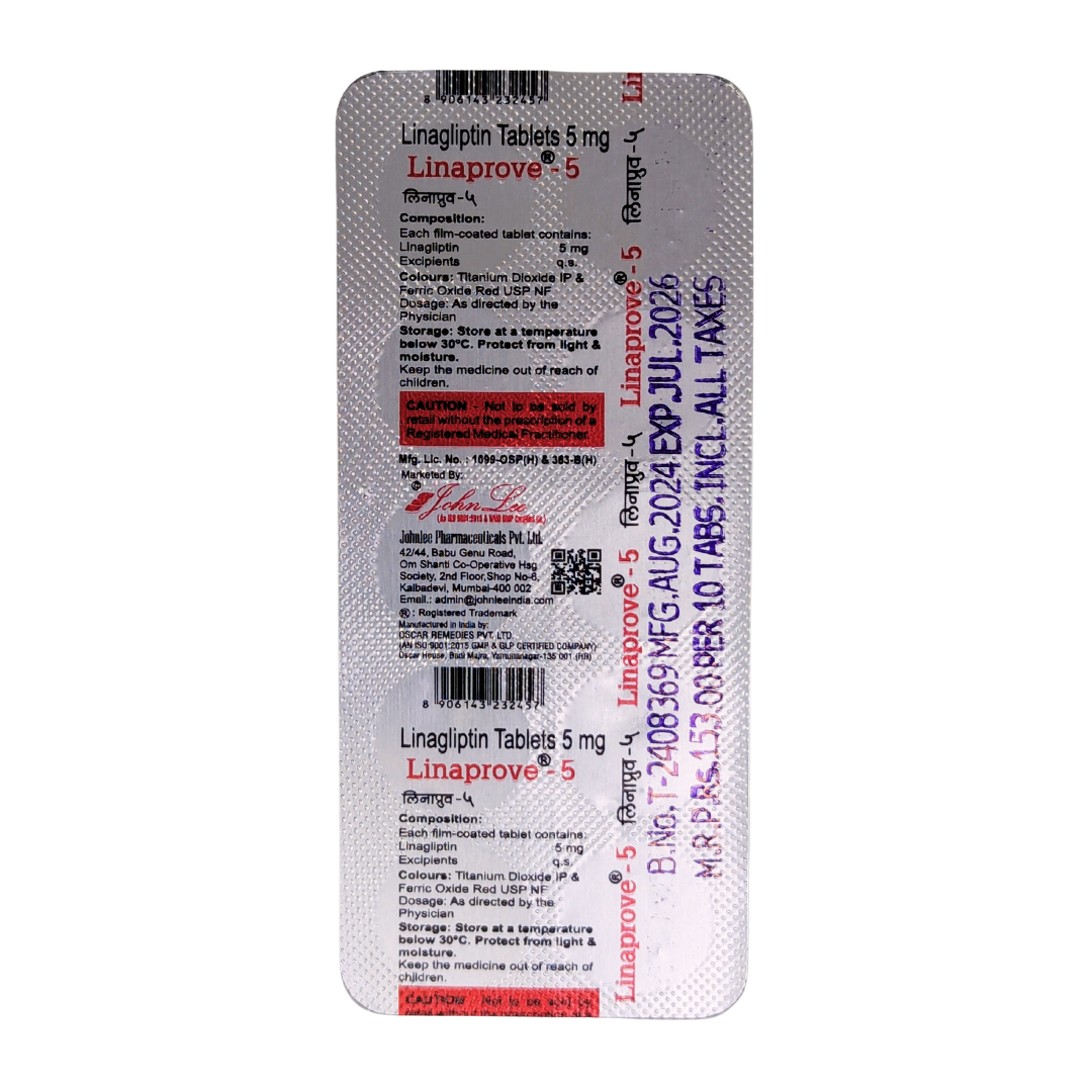 LINAPROVE-5MG TAB(10'S)