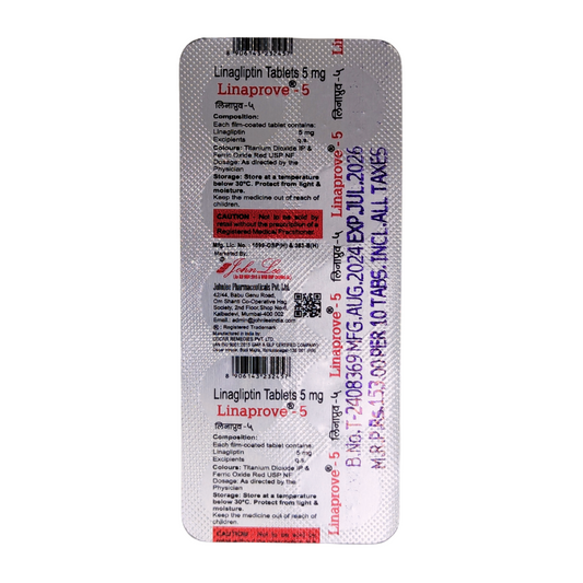 LINAPROVE-5MG TAB(10'S)