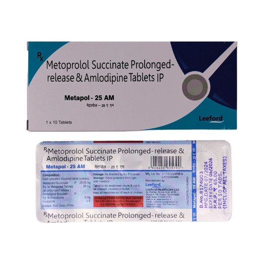 METAPOL-AM 25MG TAB (10'S)