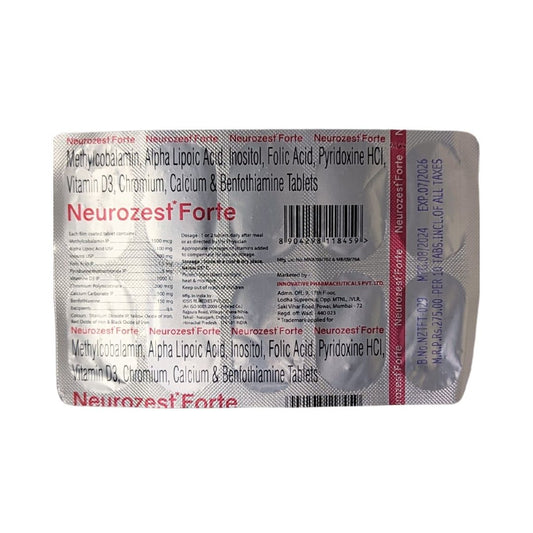 NEUROZEST FORTE TAB (10's)